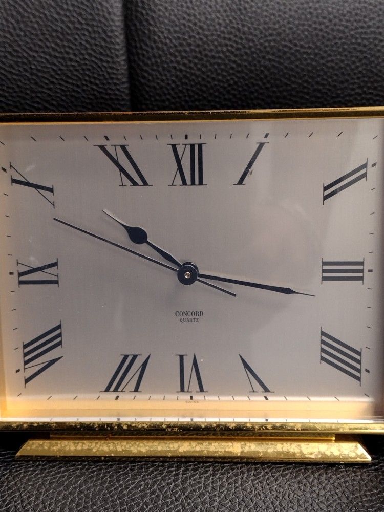 Concord Quartz Heavy Clock Swiss