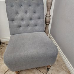 Grey/Gray Accent Chair 