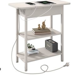 End Table  With Charging 