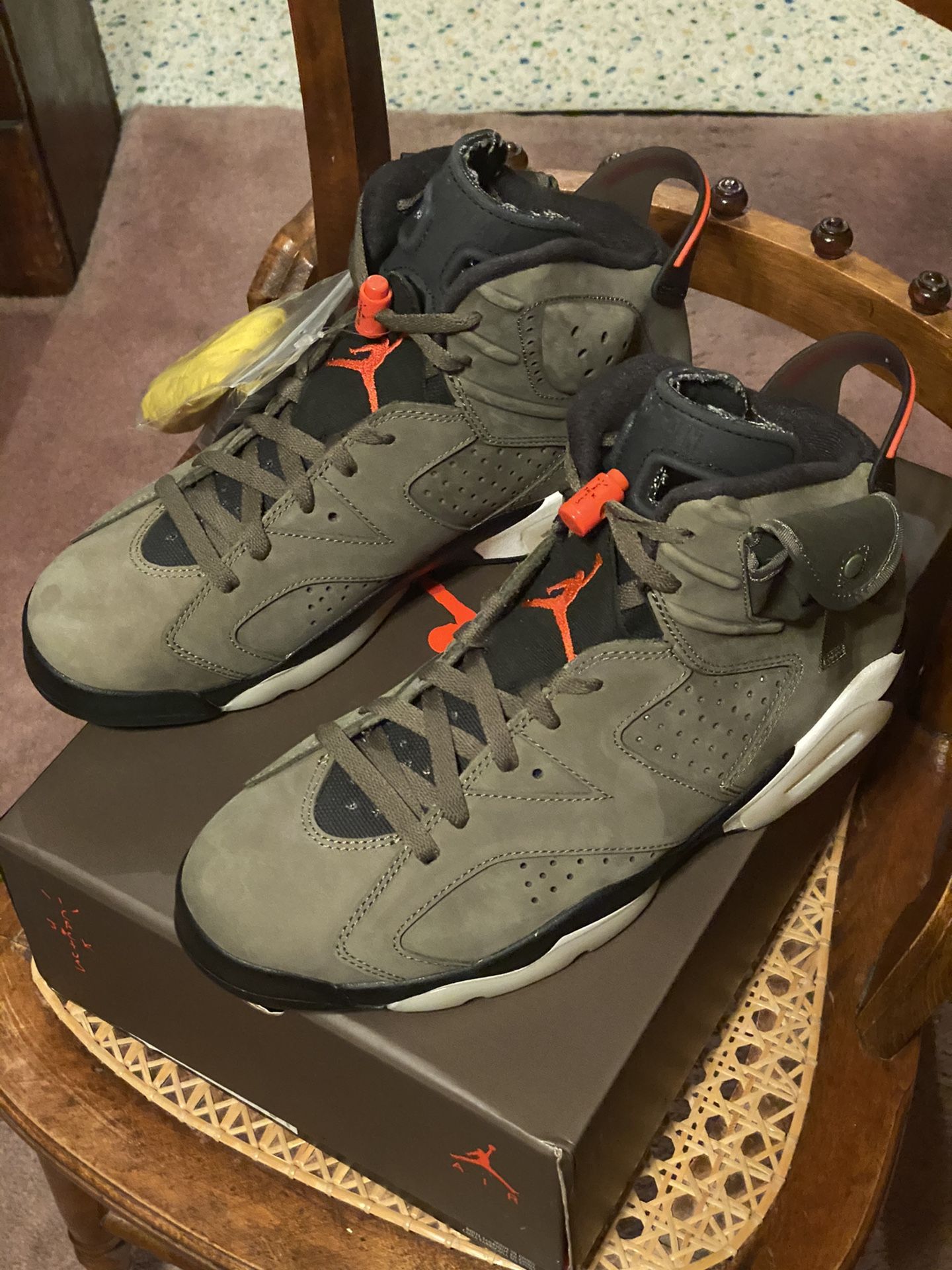 AIR JORDAN 6 SP CACTUS JACK. SZ 10/5