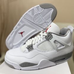 Air Jordan Retro 4 White Oreo Brand New Size 10