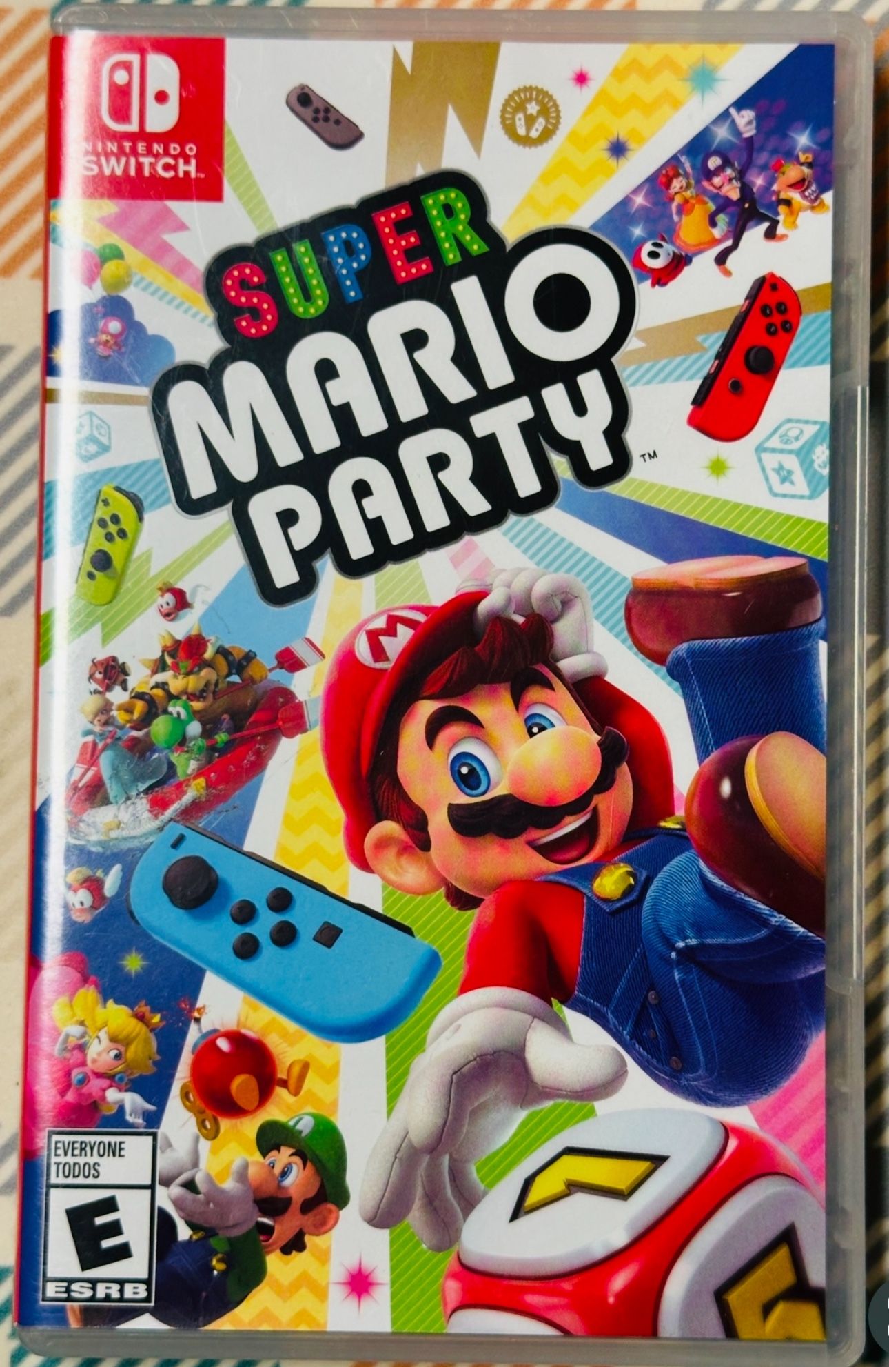 Super Mario Party - Nintendo Switch With Case Tested/Works Fast Shipping!