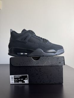 Air Jordan 4 Retro Black Cat Size 11