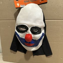 Halloween  Clown    Face   Mask 