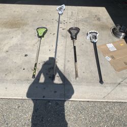 Lacrosse sticks 