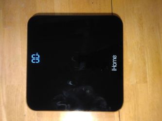 IHome Black Digital Scale