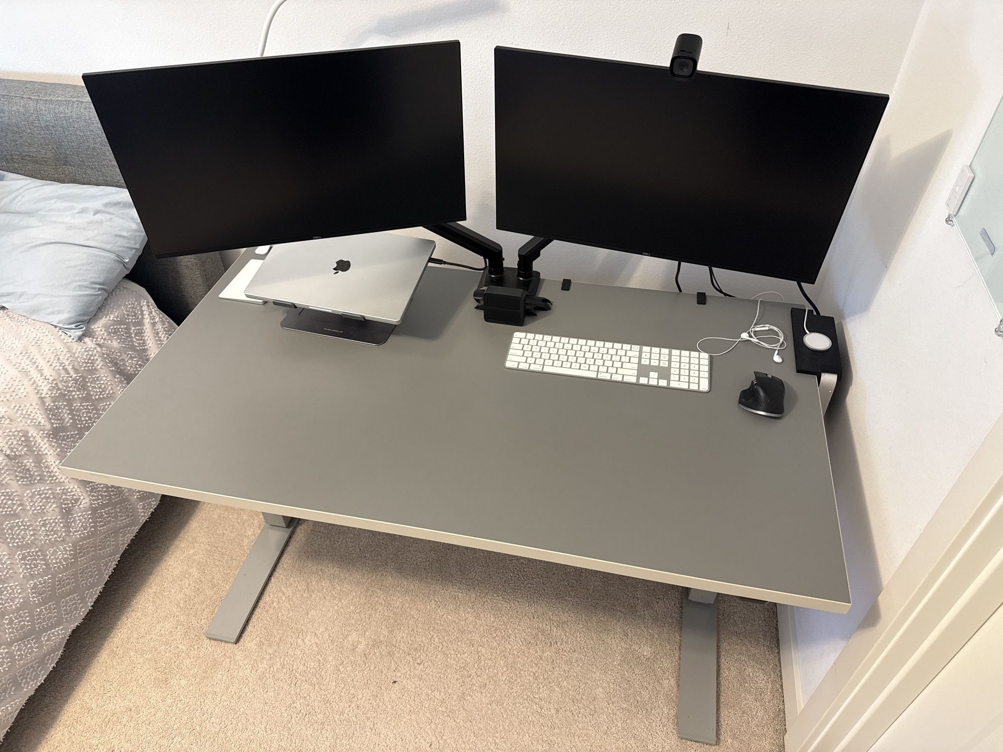 Standing desk - Toggle height Table 54” x 30”