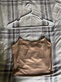 Tan crop top