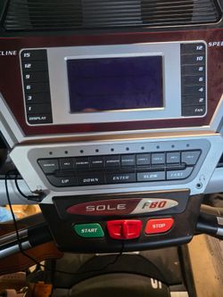 Sole f80 treadmill
