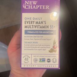 New Chapter  One Daily Every man’s Multivitamin 