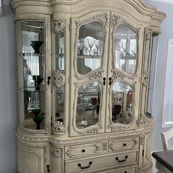 Very Solid China Cabinet