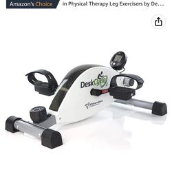 DeskCycle 2 Under Desk Bike Pedal Exerciser with Adjustable Leg - Mini Exercise Bike Desk Cycle, Leg Exerciser for Physical Therapy & Desk Exercise