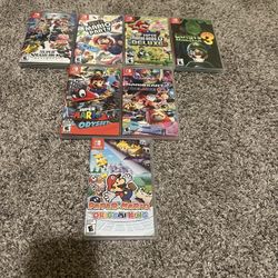 NINTENDO SWITCH MARIO 7 GAME BUNDLE 