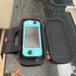 Nintendo Switch Lite (2) + Games & Case