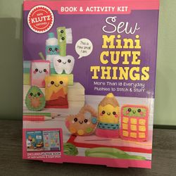 KLUTZ Sew Mini Cute Things Craft Kit