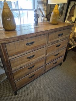 Millennium by ashley dresser...43.5 height by 55 width by 20 deep...located at 857 main st.stone mountain ga.30083. Open from 10am to 5pm Tuesday thou