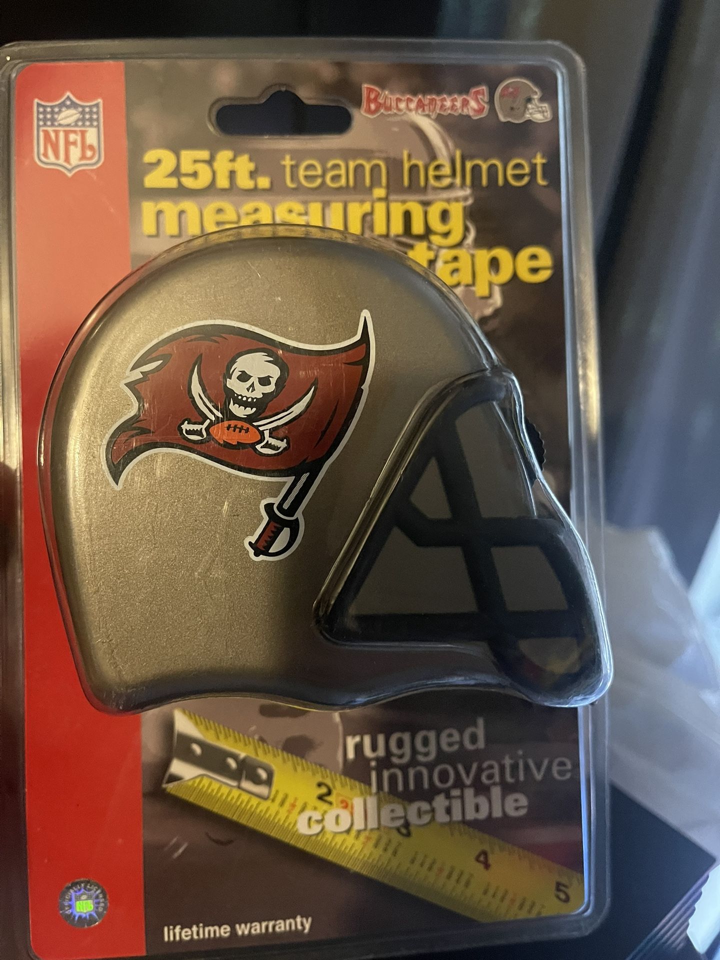 New Buccaneers (Measuring Tape) 25ft. Rugged Innovative Collectible