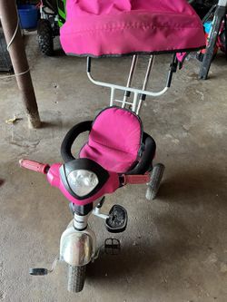 Pink Girl  Toddler Bike