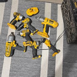 Dewalt Tools And Chargers 