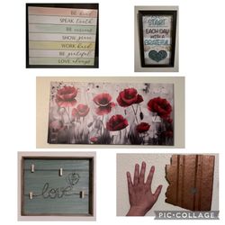 Various Wall Art Decorations