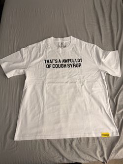 Cough syrup tee