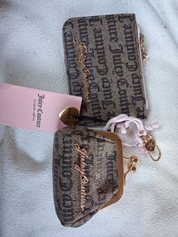 Juicy Couture Wallet and Coin Purse Set