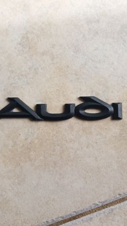 Audi car badge