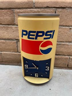 Pepsi can clock