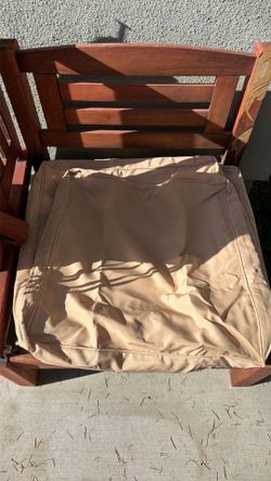 5 new 24” by 24 inch beige khaki tan cushion covers