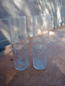 Vintage libby LA FEMME tumblers