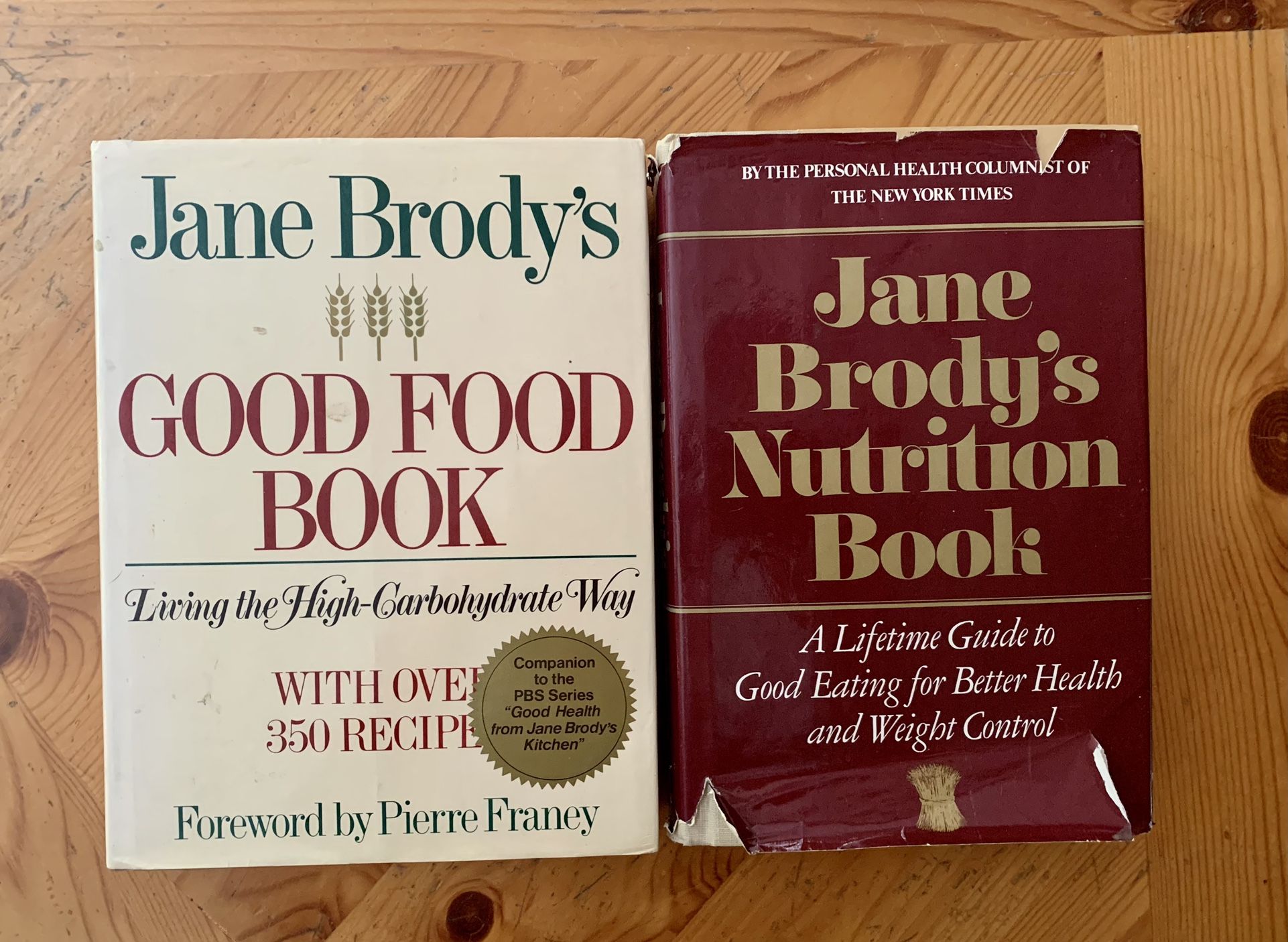 Nutrition Hardcover Books - Jane Brody