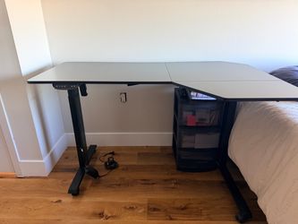55” electric standing desk