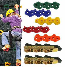 Ogrmar Rock Climbing Holds Set for DIY Kids Indoor and Outdoor