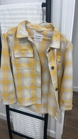 Old Navy Plaid Shacket XL (14-16) kids
