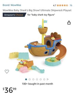 Baby Shark’s Big Show! Ultimate Shipwreck Playset