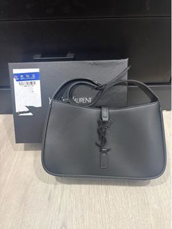 black ysl bag