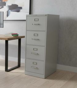 Delivery Available! Large Metal HON 4 Drawer Vertical Legal Size File Filing Cabinet with Lock and Key. Great condition! Retails $915.84 27x18.5x52in