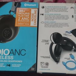 JLAB Studio ANC Wireless Bluetooth Headphones.