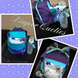 Custom Baby Shower Diaper Bassinet Gift