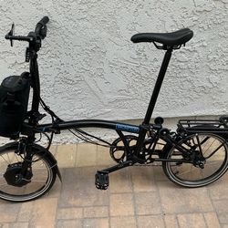 Brompton Electric C Line Folding Bike