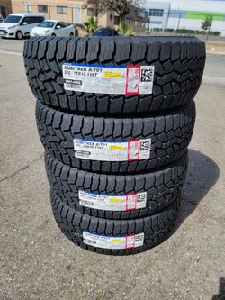 265 75 16 FALKEN ALL TERRAIN TIRES SILVERADO SUBURBAN AVALANCHE TAHOE SIERRA F150 RAM F150