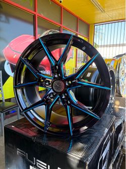 18”  Velsen wheels  blue style