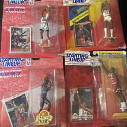 Houston Rockets Starting Lineup Action Figures