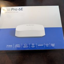 Amazon eero Pro 6E Mesh Wifi Router 