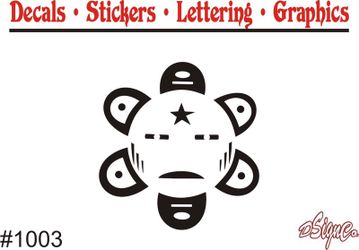 Sol Taino Sticker #1003