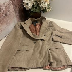 Ralph Lauren Beige Women’s Blazer, Size 2P