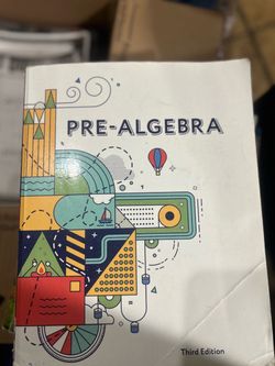 Pre-Algebra Textbook Third Edition