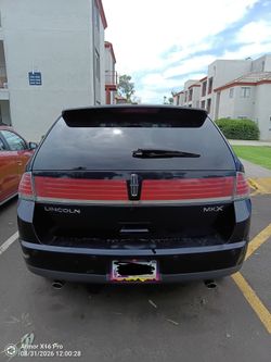 Lincoln MKX SUV Dark Blue