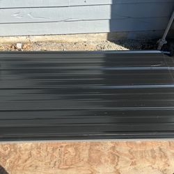 x36 Black Steel Roof Panels 