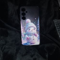 New Cute Snow Man Phone Case 